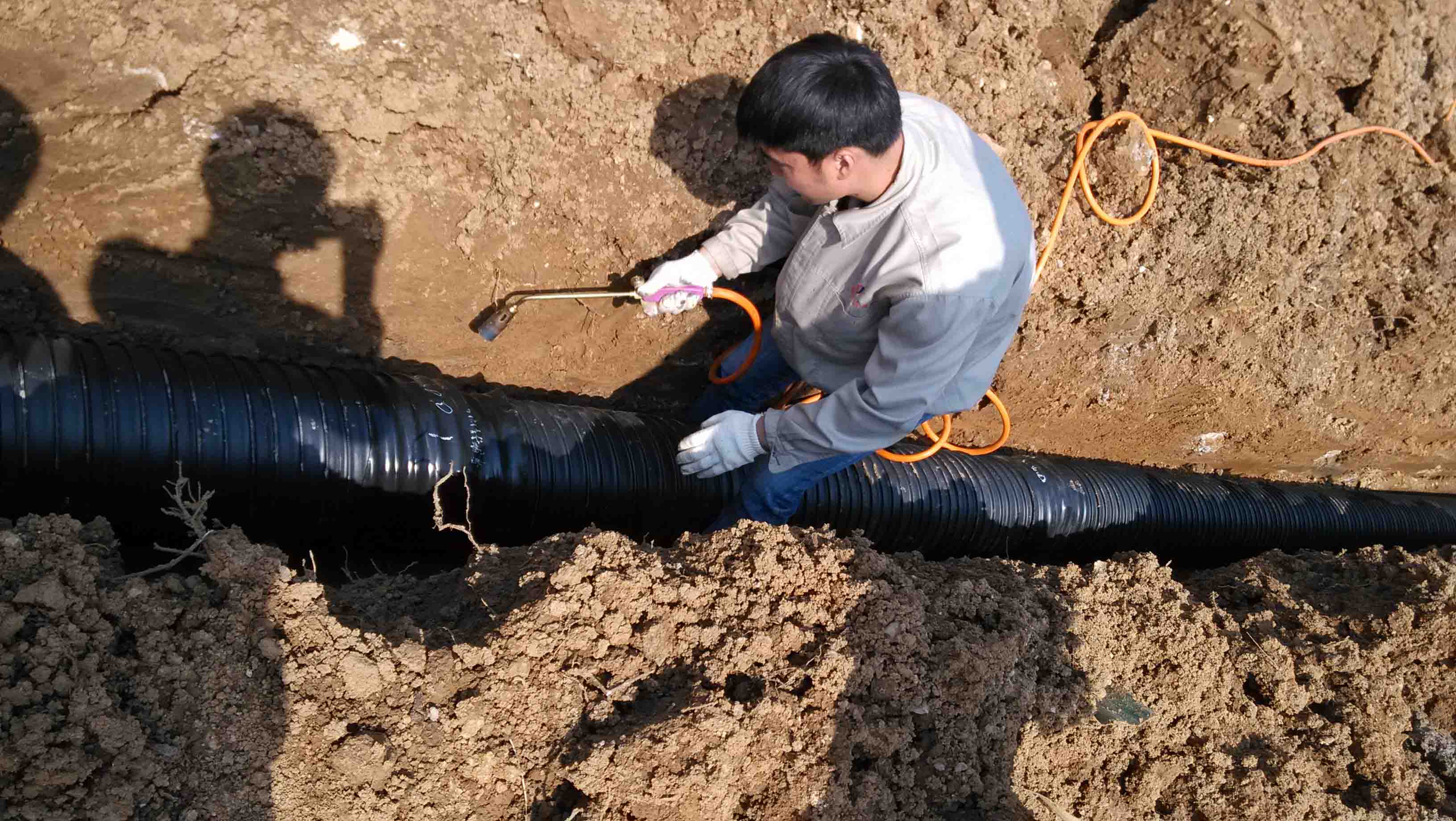 長沙Hdpe非開挖管施工現場